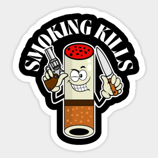 Smoking Kills Sticker